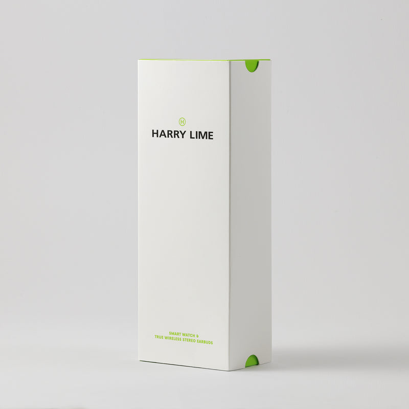 Harry Lime Black Smart Watch And Earbud Set