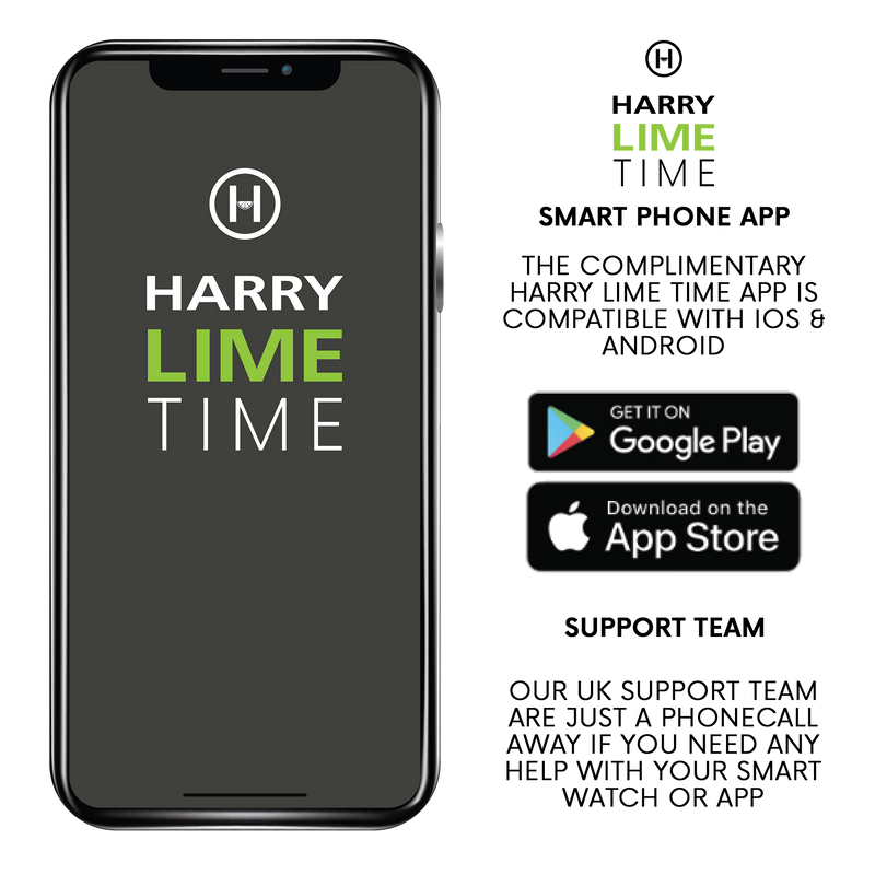 Harry Lime Calling Smart Watch With True Wireless Ear Buds